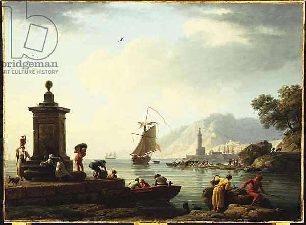 A View of the Harbour at Genoa, 1773