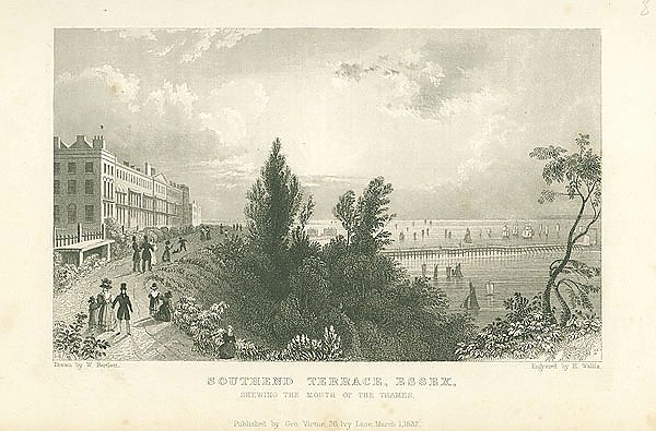 Southend Terrace, Essex, Shewing the Mouth of the Thames 2