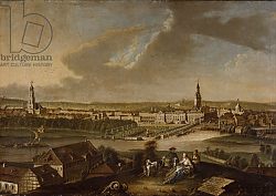 Постер Мейер Йоханн View over Potsdam from Brauhausberg, 1772 Постер Мейер Йоханн View over Potsdam from Brauhausberg, 1772