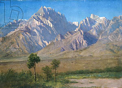Постер Бирштад Альберт Camp Independence, Colorado, 1873 Постер Бирштад Альберт Camp Independence, Colorado, 1873