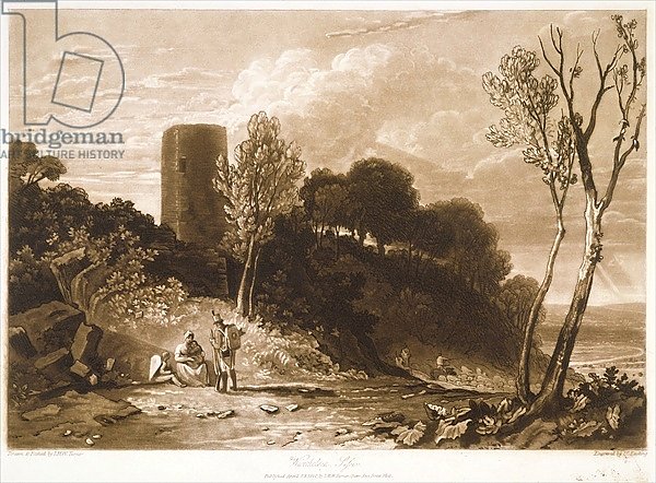 F.42.I Winchelsea, Sussex, from the 'Liber Studiorum', engraved by J.C. Easling, 1812