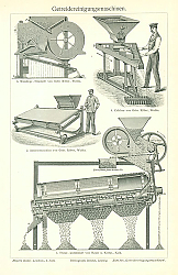 Постер Getreidereinigungsmaschinen