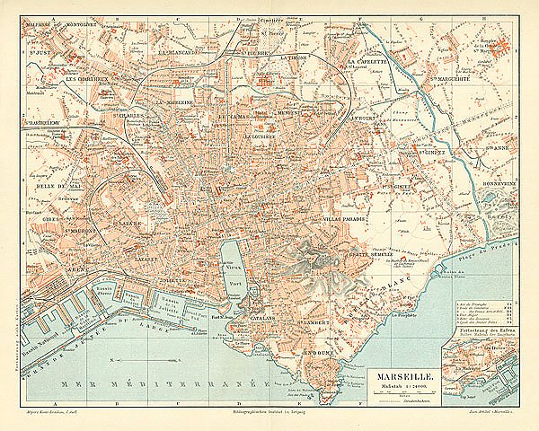 Карта марселя на русском языке - 91 фото