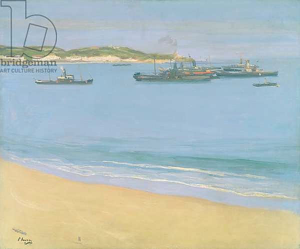 The Harbour at St. Jean de Luz - Early Morning, 1917