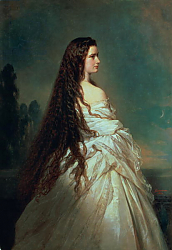 Постер Винтерхальтер Франсуа Elizabeth of Bavaria, wife of Emperor Franz Joseph I of Austria Постер Винтерхальтер Франсуа Elizabeth of Bavaria, wife of Emperor Franz Joseph I of Austria