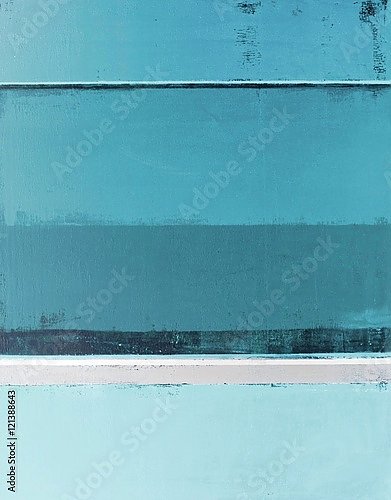 Постер Сине-серая абстракция с полосами