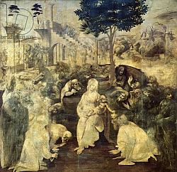 Постер Леонардо да Винчи (Leonardo da Vinci) The Adoration of the Magi, 1481-2 Постер Леонардо да Винчи (Leonardo da Vinci) The Adoration of the Magi, 1481-2