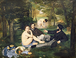 Постер Мане Эдуард (Edouard Manet) Dejeuner sur l'Herbe, 1863 12 Постер Мане Эдуард (Edouard Manet) Dejeuner sur l'Herbe, 1863 12