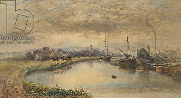 Early Morning - Carlisle from the Canal, 1842-66