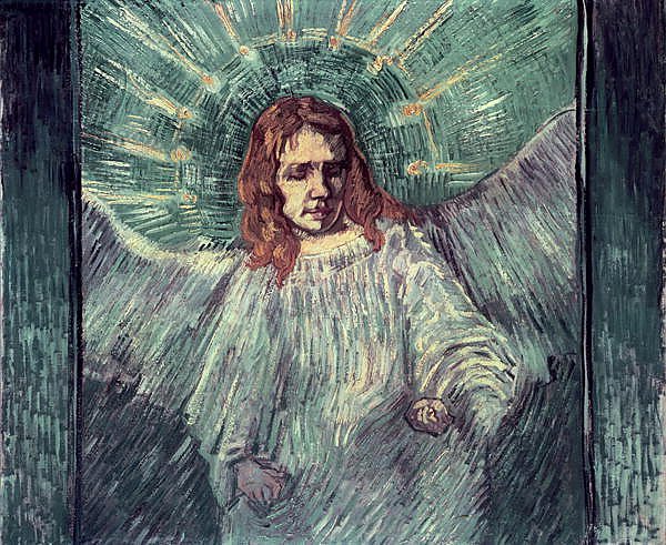 Head of an Angel, after Rembrandt, 1889