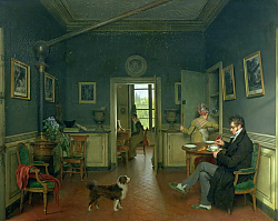 Постер Дроллинг Мартин Interior of a Dining Room, 1816 Постер Дроллинг Мартин Interior of a Dining Room, 1816