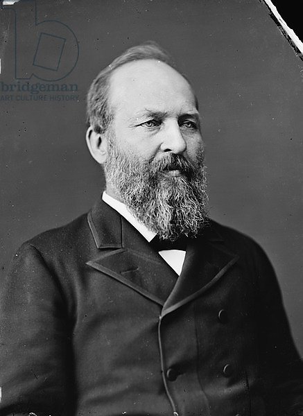 President James Garfield, 1870-80