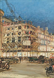 Постер Дикстон Чарльз Construction of the New Building for Bourne and Hollingsworth, Oxford Street, London Постер Дикстон Чарльз Construction of the New Building for Bourne and Hollingsworth, Oxford Street, London