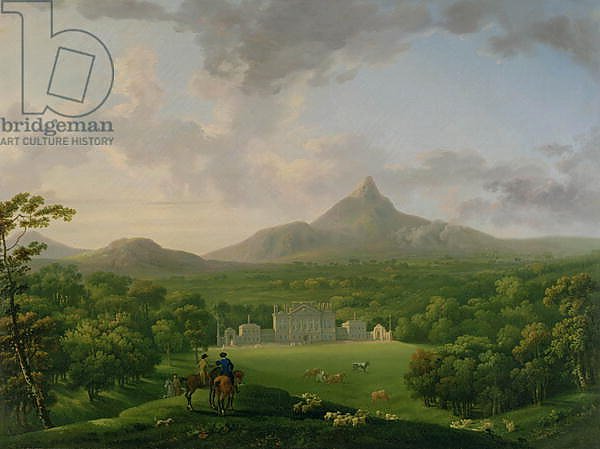 View of Powerscourt, County Wicklow, c.1760-2
