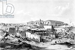 Постер Берн Джон Кук Building the Stationary Engine House, Camden Town, 26th April 1837 Постер Берн Джон Кук Building the Stationary Engine House, Camden Town, 26th April 1837