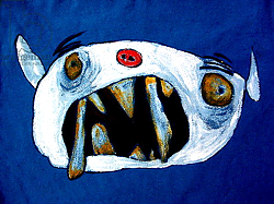 Постер Кристи Майли (совр) Monster with long teeth Постер Кристи Майли (совр) Monster with long teeth