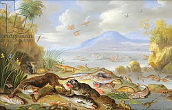 Постер Кессель Ян The Element of Water, 1660 Постер Кессель Ян The Element of Water, 1660