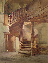 Постер Дженслер Йоханн Spiral Staircase. Limburg an der Lahn Постер Дженслер Йоханн Spiral Staircase. Limburg an der Lahn