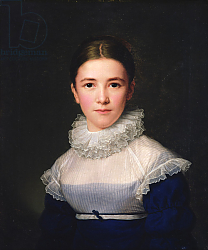 Постер Грогер Фридрих dortrait of Lina Groger, the foster daughter of the Artist, 1815 Постер Грогер Фридрих dortrait of Lina Groger, the foster daughter of the Artist, 1815