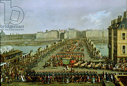 Постер Берто Жак The Imperial Procession Returning to Notre Dame for the Sacred Ceremony 1804, Crossing the Pont-Neuf Постер Берто Жак The Imperial Procession Returning to Notre Dame for the Sacred Ceremony 1804, Crossing the Pont-Neuf