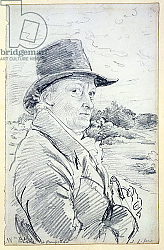 Постер Линнел Джон William Blake Wearing a Hat, c.1825 Постер Линнел Джон William Blake Wearing a Hat, c.1825