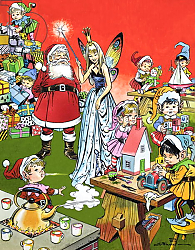 Постер Бласко Джизус (дет) Santa Claus's toy factory, 1969 Постер Бласко Джизус (дет) Santa Claus's toy factory, 1969