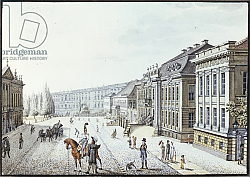 Постер Калау Ф. А. (акв) View of the Royal Palace, Berlin Постер Калау Ф. А. (акв) View of the Royal Palace, Berlin