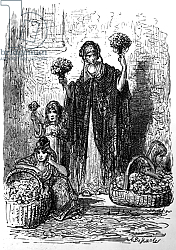 Постер Доре Гюстав Flower Girls, from 'London, A Pilgrimage' by William Blanchard Jerrold, edition published in 1890 Постер Доре Гюстав Flower Girls, from 'London, A Pilgrimage' by William Blanchard Jerrold, edition published in 1890