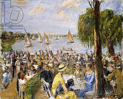 Постер Либерман Макс Garden Cafe by the Wannsee; Gartencafe am Wannsee, Постер Либерман Макс Garden Cafe by the Wannsee; Gartencafe am Wannsee,