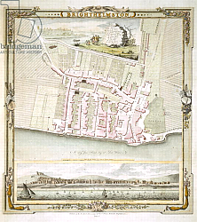 Постер Школа: Английская 18в. Map of Brighton by Thomas Yeakell and William Gardner, engraved by Whitchurch, 1779 Постер Школа: Английская 18в. Map of Brighton by Thomas Yeakell and William Gardner, engraved by Whitchurch, 1779