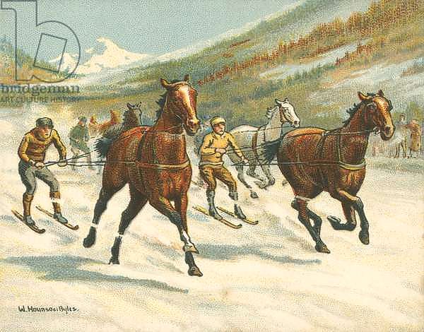 Races Historic and Modern, Ski-Joring