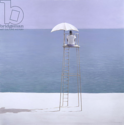 Постер Селигман Линкольн (совр) Beach guard, 2004 Постер Селигман Линкольн (совр) Beach guard, 2004