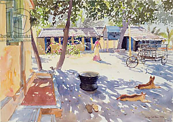 Постер Виллис Люси (совр) Sunday at the Boy's Home, 1991 Постер Виллис Люси (совр) Sunday at the Boy's Home, 1991