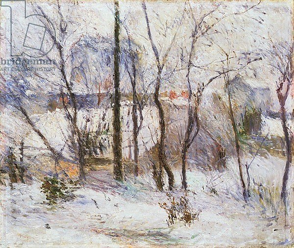 Garden under Snow, 1879