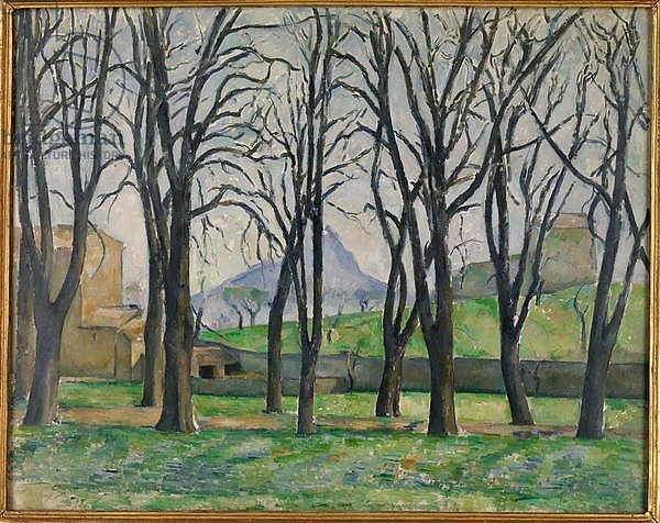 Chestnut Trees at Jas de Bouffan, c.1885-86