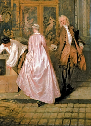 Постер Ватто Антуан (Antoine Watteau) The Gersaint Shop Sign, 1721 2 Постер Ватто Антуан (Antoine Watteau) The Gersaint Shop Sign, 1721 2
