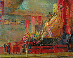 Постер Браун Боб (совр) Preparing for Meditation, 1998 Постер Браун Боб (совр) Preparing for Meditation, 1998