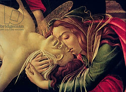 Постер Боттичелли Сандро (Sandro Botticelli) The Lamentation of Christ, c.1490 Постер Боттичелли Сандро (Sandro Botticelli) The Lamentation of Christ, c.1490