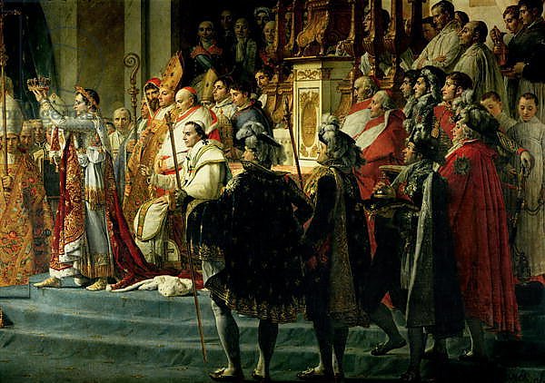 The Consecration of the Emperor Napoleon -6