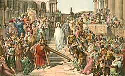 Постер Доре Гюстав Jesus on the way to Calvary Постер Доре Гюстав Jesus on the way to Calvary