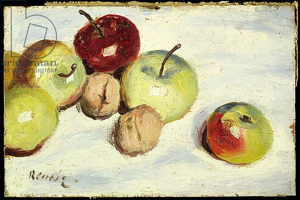 Still Life with Apples and Walnuts, c.1865-70