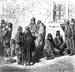 Постер Доре Гюстав Les Miserables, from 'London, A Pilgrimage' by William Blanchard Jerrold, 1872 Постер Доре Гюстав Les Miserables, from 'London, A Pilgrimage' by William Blanchard Jerrold, 1872