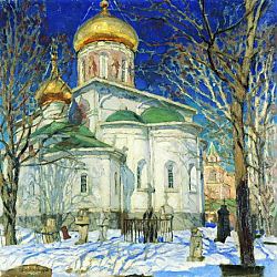 Постер Жуковский Станислав Храм Рождества Богородицы. Звенигород. 1904 Постер Жуковский Станислав Храм Рождества Богородицы. Звенигород. 1904
