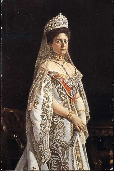 Tsarina Alexandra Fyodorovna.