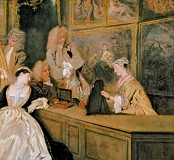 Постер Ватто Антуан (Antoine Watteau) The Gersaint Shop Sign, 1721 4 Постер Ватто Антуан (Antoine Watteau) The Gersaint Shop Sign, 1721 4