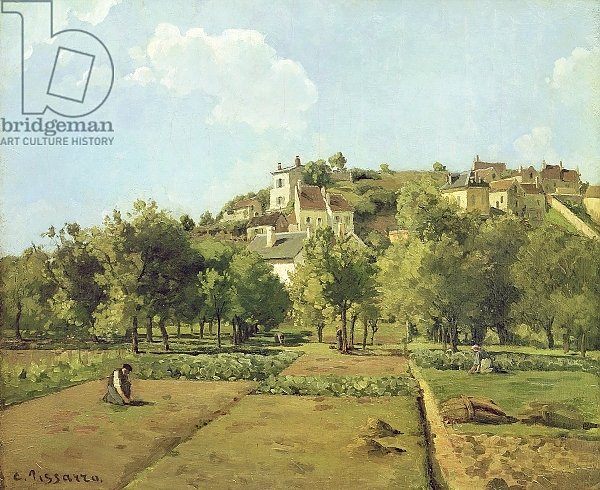 Pontoise, or The Gardens of the Hermitage, Pontoise, 1867