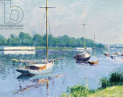Постер Кайботт Гюстав (Gustave Caillebotte) Lake Argenteuil; Le bassin d'Argenteuil, c.1882 Постер Кайботт Гюстав (Gustave Caillebotte) Lake Argenteuil; Le bassin d'Argenteuil, c.1882
