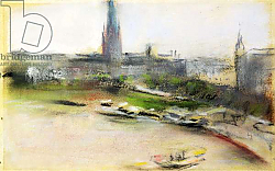 Постер Либерман Макс Binnenalster at the Jungfernstieg, 1909 Постер Либерман Макс Binnenalster at the Jungfernstieg, 1909