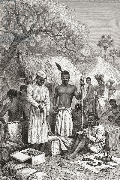 Abdullah Souzi, Jacob Wainright and James Chouma, Dr. David Livingstone's three servants, 1878
