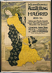 Постер Грассе Евген Poster advertising 'Internationale Austellung zu Madrid', 1893 Постер Грассе Евген Poster advertising 'Internationale Austellung zu Madrid', 1893